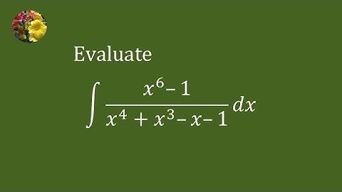2011 MIT Integration Bee, qualifying test problem # 1 (Mis-852)