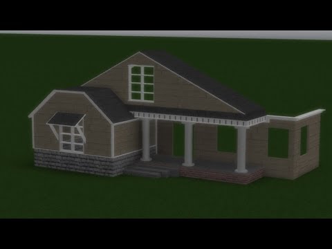 Suburban House Speed Build Roblox Studio Part 1 Youtube - suburban life roblox