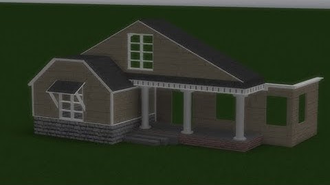 Suburban House Speed Build | Roblox Studio (PART 1.)