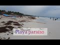 Playa paraíso,  un paraíso en Tulum México.