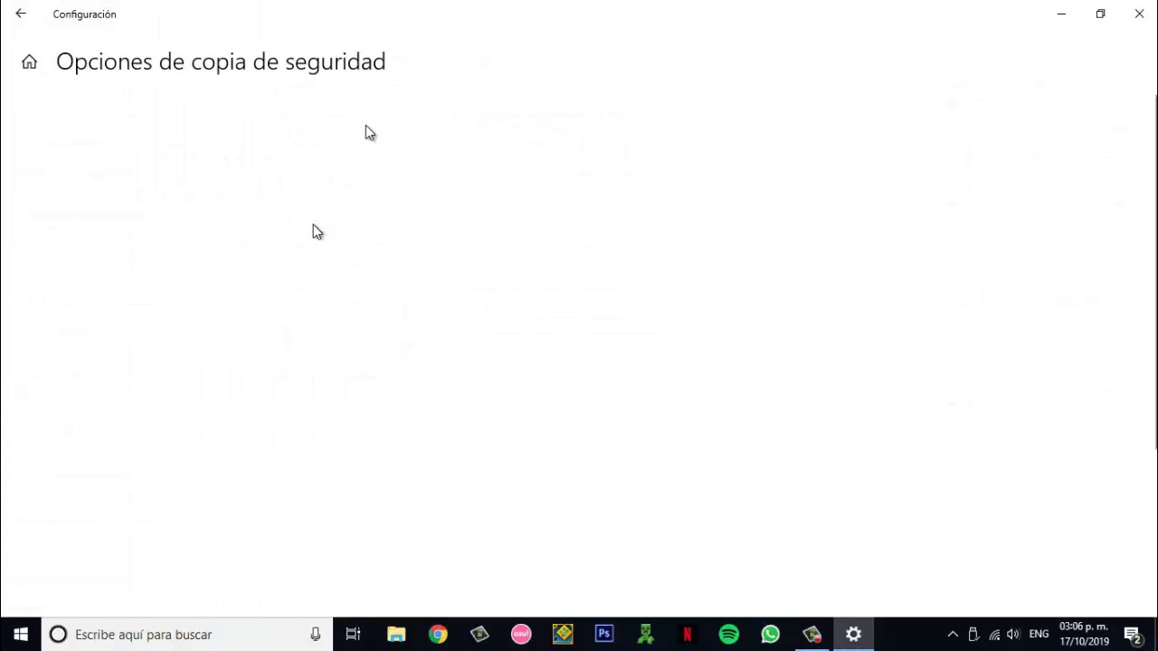 Como crear una copia de seguridad en windows 10 - YouTube