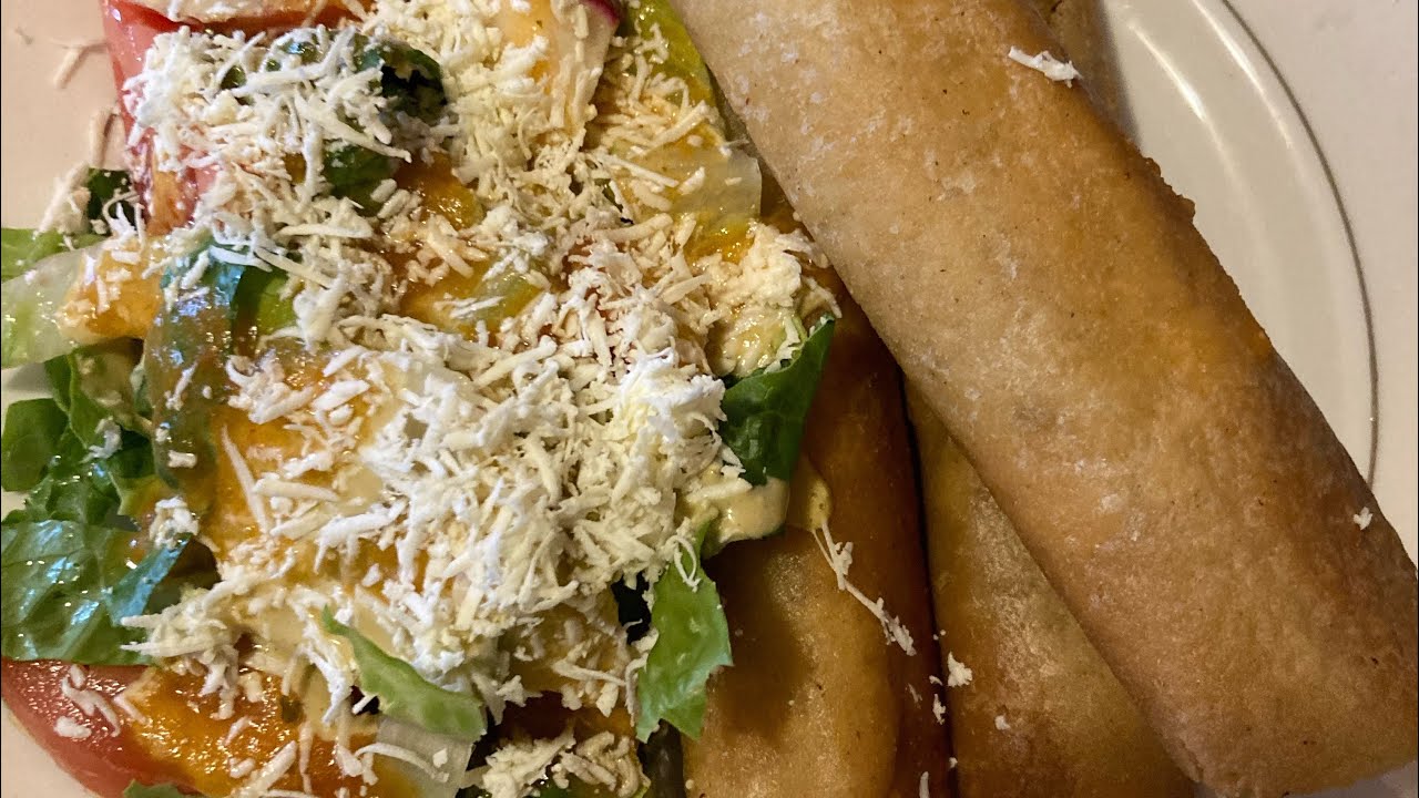 Taquitos de pollo fritos😋😋😋 YouTube