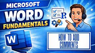 How to Insert Comments in Microsoft Word (Review Documents Easily) | Microsoft Word Fundamentals