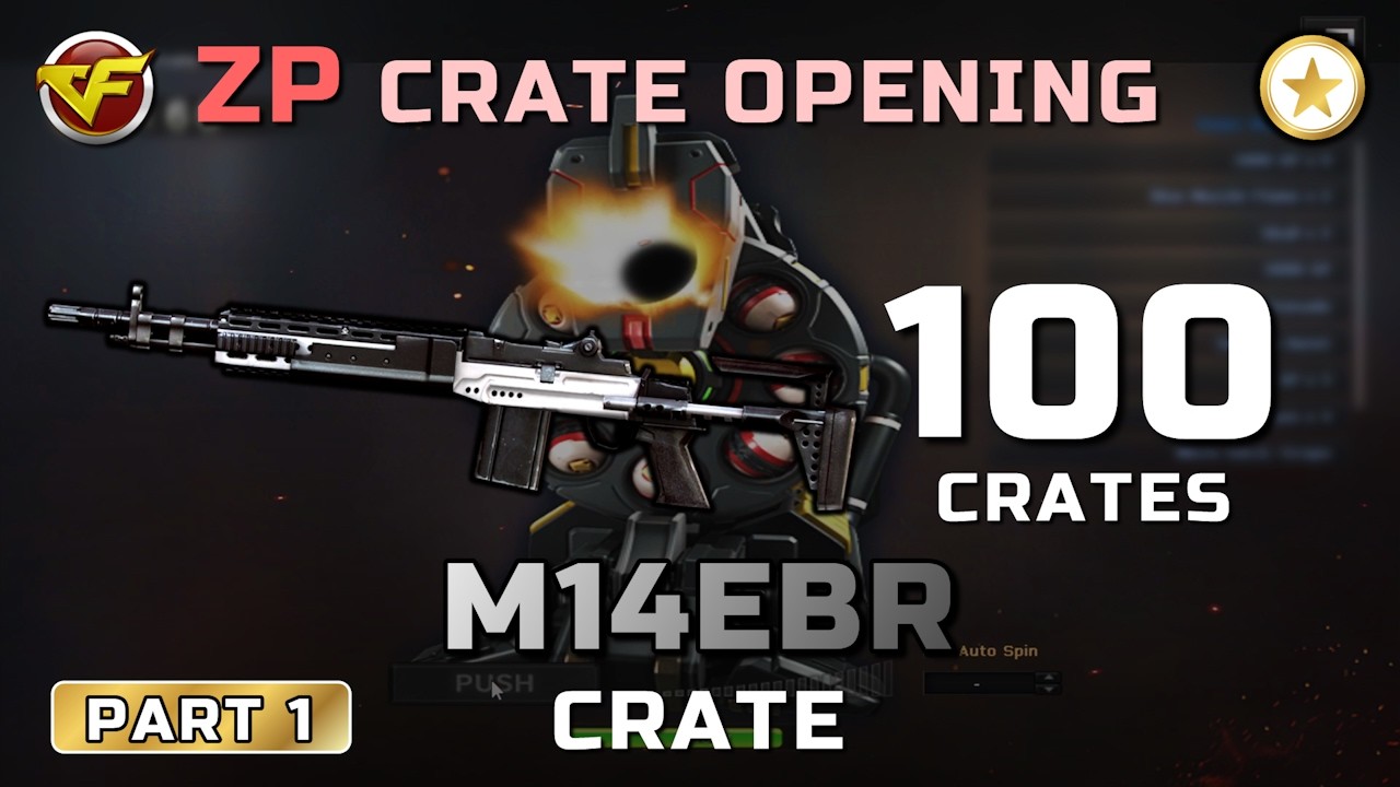 CrossFire WE - Открытие ящиков ZP для M14EBR (Часть 1)