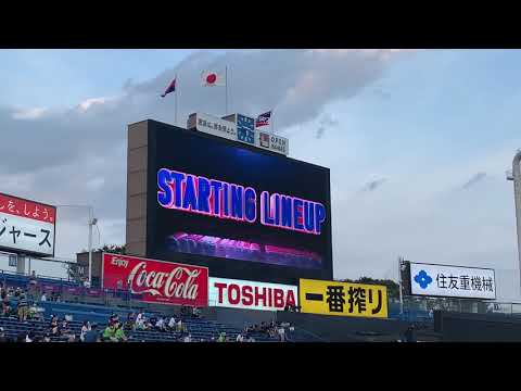 8/18 ヤクルトスタメン発表