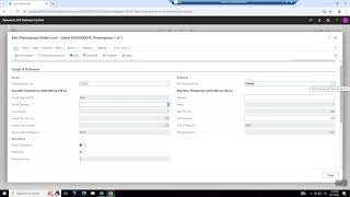 LS Central for pharmacies - Exercise Register prescription in the Back Office