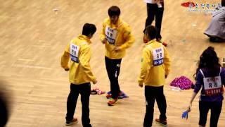 [120108] 아.육.대 It's war dance performance! .avi