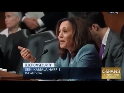 Kamala Harris - Voting Machine Hacking - Election Security - C-Span3