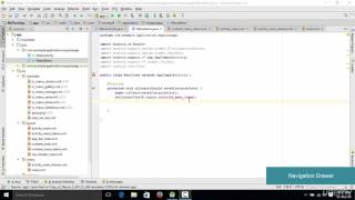 Navigation Drawer - Designing Pizza App Part -5