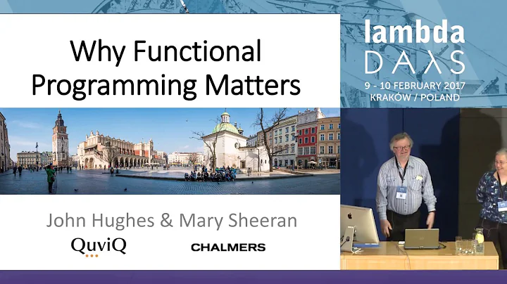 Keynote: Why Functional Programming Matters - John...