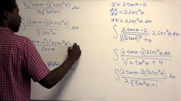 Trig Substitution with Completing the Square