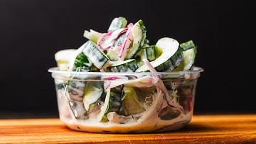 Creamy Cucumber Salad - The Best Easy Summer Side