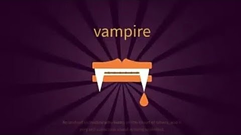 Watch how to make "vampire 👹 " in Little Alchemy 2 chits and hints