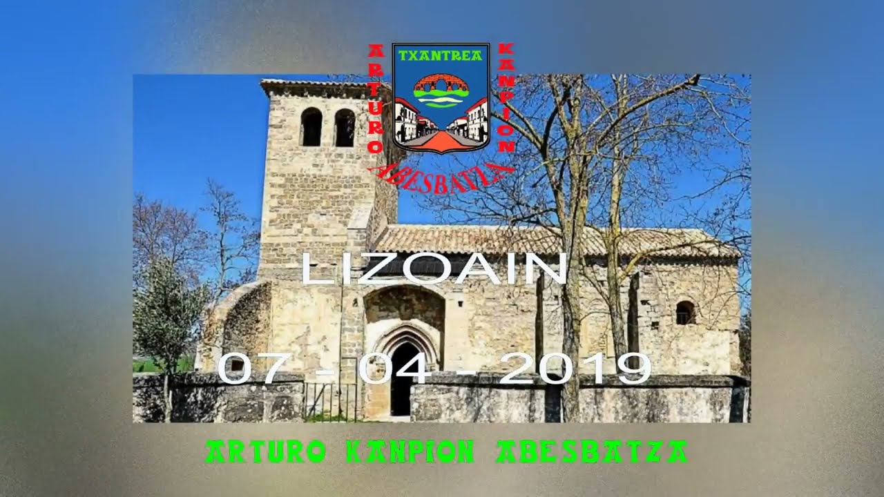 2019 Concierto en LIZOAIN Casa de Cultura - ARTURO KANPION ABESBATZA