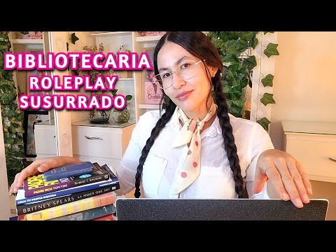 asmr LA BIBLIOTECA de PRUDENCIA