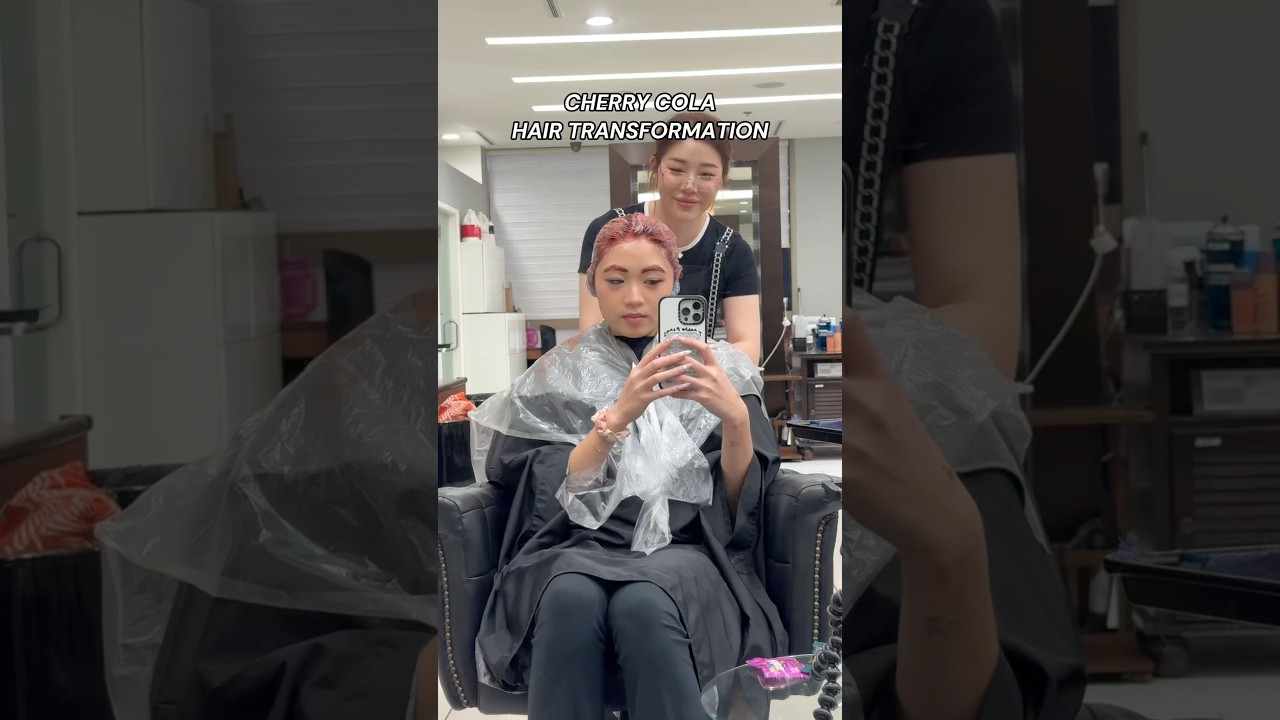 I DYED MY HAIR CHERRY RED