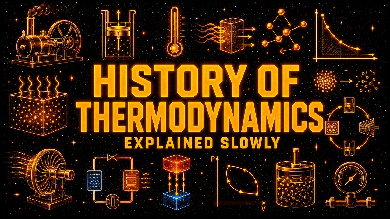 The Entire History Of Thermodynamics Explained Slowly (For Sleep)