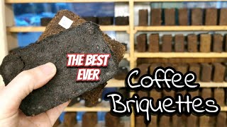 Coffee Briquettes - Tips to make 3 types - Ep. 11.