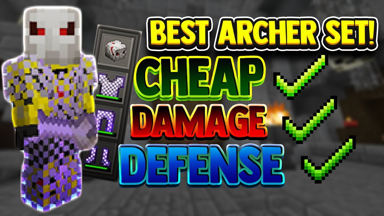 The BEST set for Archer (better than Skeleton Master) Hypixel Skyblock Dungeons The