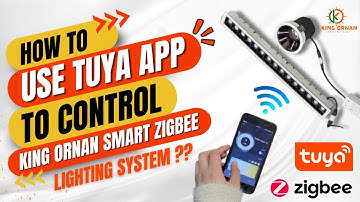 Tuya Zigbee Smart light(smart magnetic track light, module downlight, linear grille light) Setup