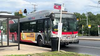WMATA Metrobus Q4 to Rockville Station | New Flyer XD40 #4469 (Before Route Changes)