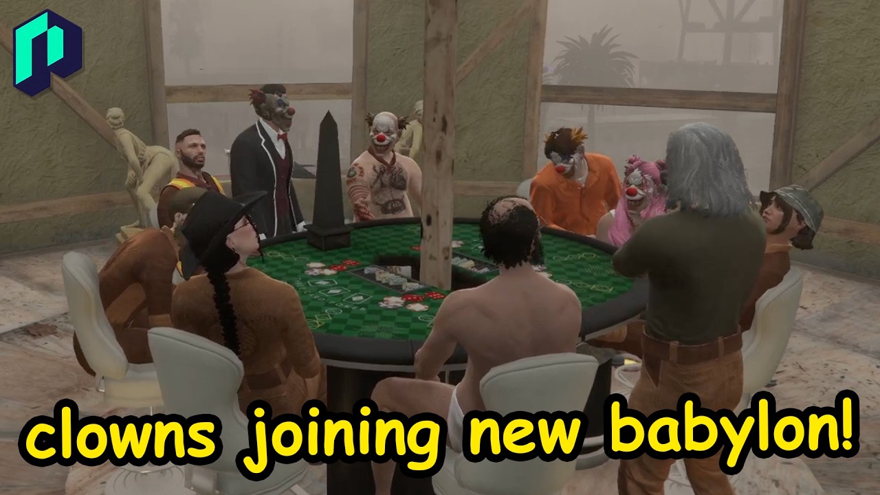 Встреча с Буддой Лангом о том, как клоуны присоединяются к Новому Вавилону!