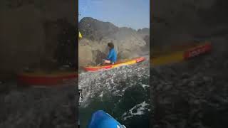 Jet Boat Driver Splashes His Friend on Paddle Board
