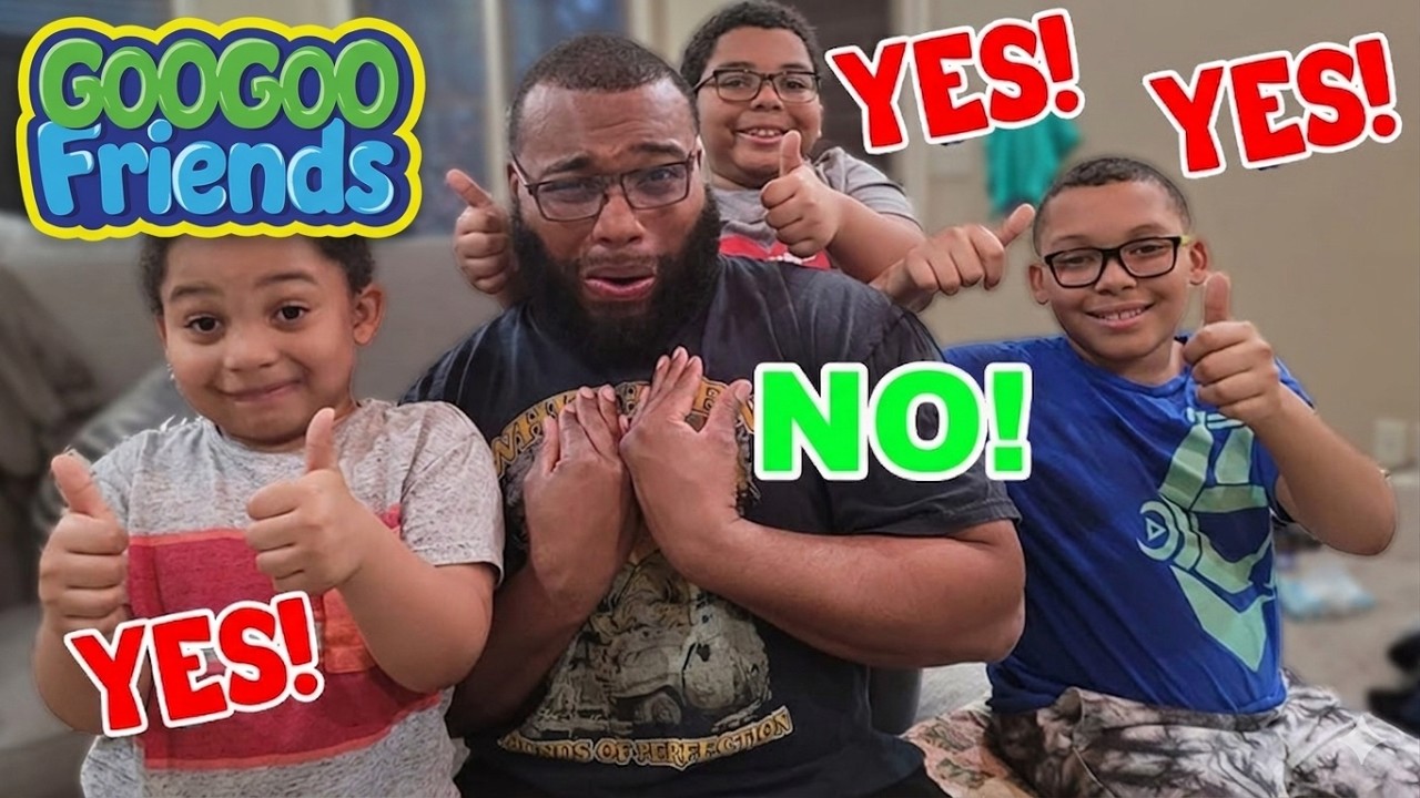 Dad Says YES to EVERYTHING for 24 Hours! | Goo Goo Friends TV Show