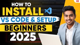 How to Setup Visual Studio Code for Web Development (2025) | Install VS Code & Start Coding #vscode