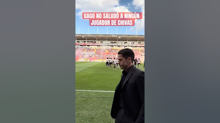 🚨#fernandogago DID NOT GREET ANY #CHIVAS PLAYER | #FERNANDOGAGO #gabrielmilito