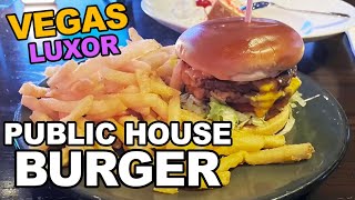 Public House Burger & Shake. Luxor Hotel & Casino, Las Vegas