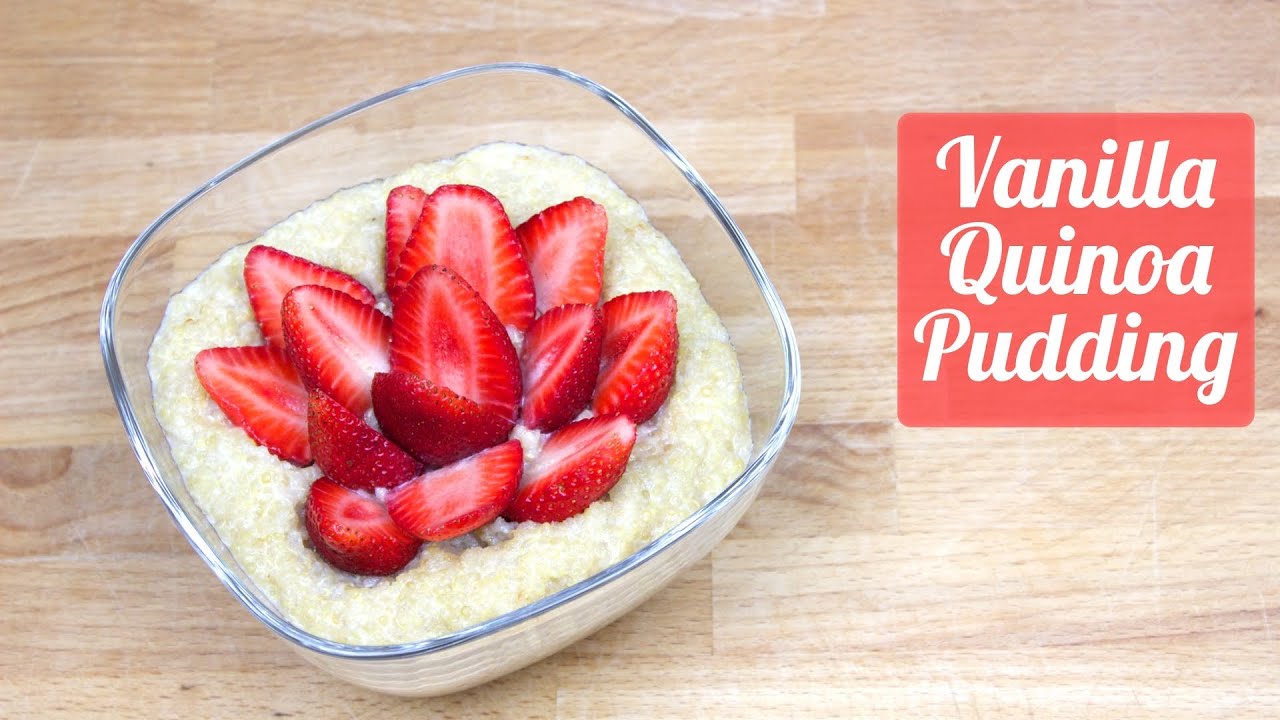 Vanilla Quinoa Pudding Recipe [Delicious Food Adventures] YouTube