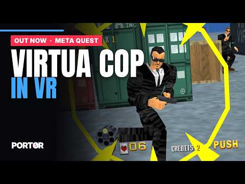 Port0r: Cop VR (Virtua Cop) gameplay