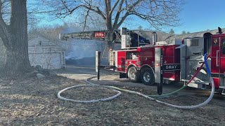 Structure considered total loss in Gray fire