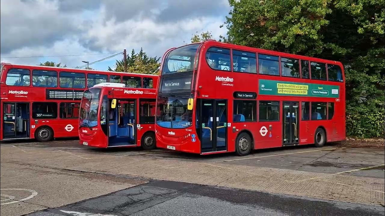 Potters Bar Bus garage Metroline (PB) YouTube