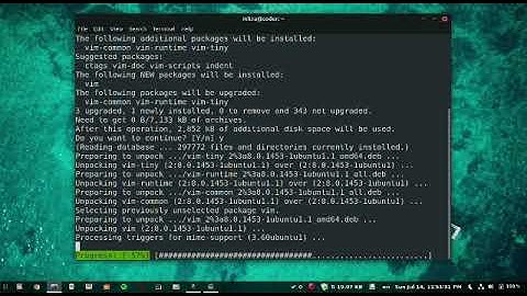 installing VIM in UBUNTU/LINUX
