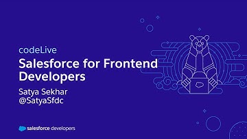 codeLive: Salesforce for Frontend Developers