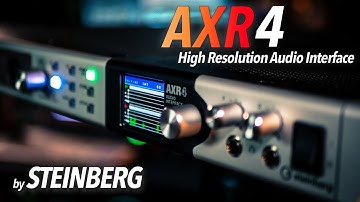 STEINBERG AXR4 | Hi-Res Audio Interface with RUPERT NEVE SILK Circuits