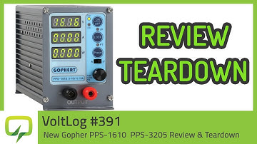 New Gopher PPS-1610  PPS-3205 Review & Teardown | Voltlog #391