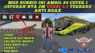 MOD BUSSID INI AMBIL 64 CEPER 1 CEPERAN NYA 2M LANGSUNG KAYA VERSI 4.5 TERBARU ANTI HOAX screenshot 3
