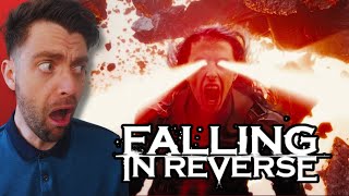 "UK Drummer REACTS to Falling In Reverse - "Ronald" REACTION"