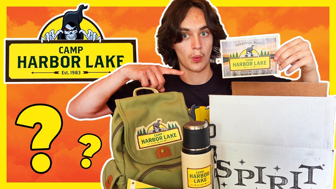 Spirit Halloween 2026 MYSTERY BOX OPENING! (Camp Harbor Lake PR Box)