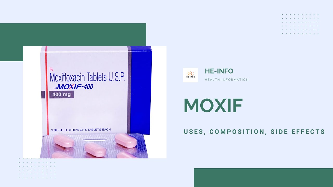 What is #Moxif: Uses, side effects, composition, manufaturer| Moxifloxacin
