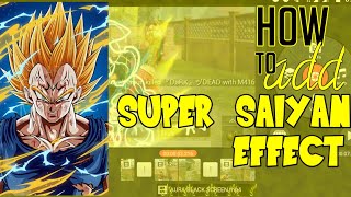 HOW TO ADD SUPER SAIYAN EFFECT TO YOUR VIDEO ON ANDROID | SUPER SAIYAN OVERLAY EFFECT ON ANDROID | screenshot 3
