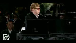 9/23/22 Elton John performs Tiny Dancer at The White House in Washington DC