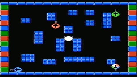 NES Homebrew - Stealth Game, Enemy Line of Sight (Field of View) & Enemy Follows Player - NESASM3