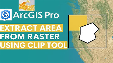 How to Extract Areas from Raster Data in ArcGIS Pro Using the Clip Tool