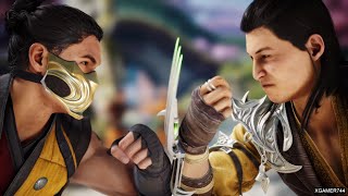 Mortal Kombat 1 - Scorpion Vs. Shang Tsung (VERY HARD)