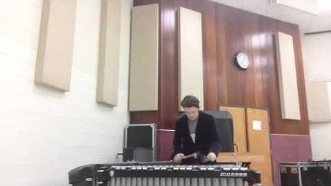 Excerpt: Emmanuel Sejourne - Vibraphone Concerto, Mvmt. 2