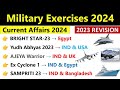 Military Exercises 2024 Current Affairs | 2023 Revision | Current Affairs 2024 |